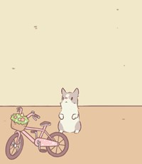 自転車猫とスープ