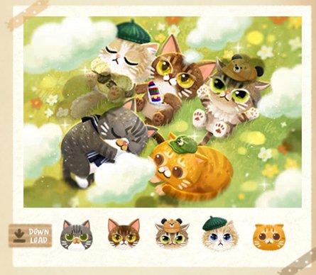 わたあめかな？雪かな？猫と秘密