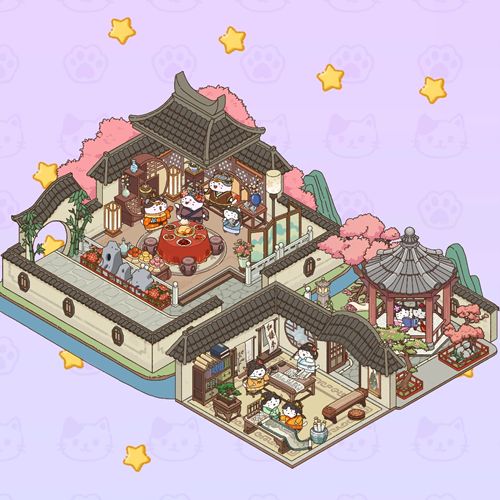 ステッカーライフ人気レベル8完成図