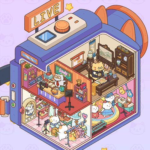 ステッカーライフレベル49完成図