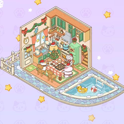 ステッカーライフウィンターフェス-ベーキング中2