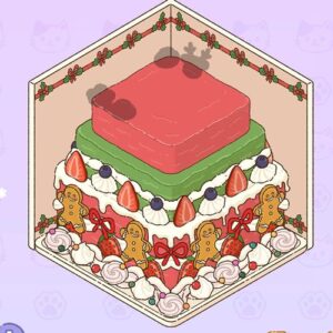 ステッカーライフウィンターフェス-ケーキを作ろう4