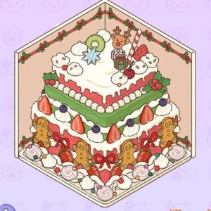 ステッカーライフウィンターフェス-ケーキを作ろう5