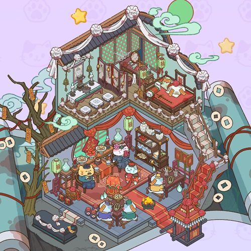 ステッカーライフ人気レベル呪いの花嫁衣裳完成図