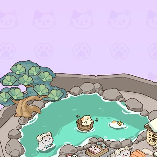 ステッカーライフ33松の木