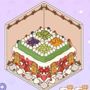 ステッカーライフウィンターフェス-ケーキを作ろう3