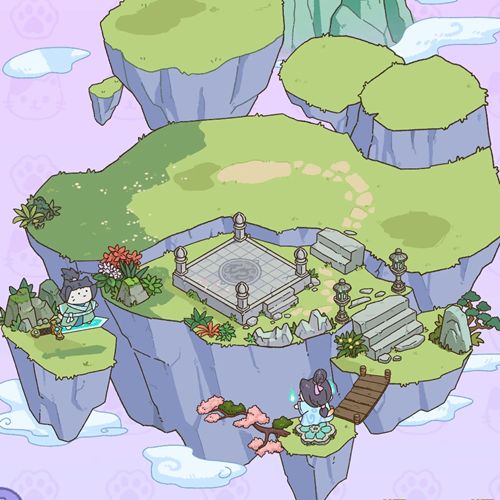 ステッカーライフ人気レベルにゃんこ仙人伝1