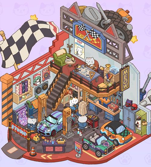 ステッカーライフレベル68完成図