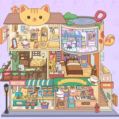 ステッカーライフレベル55完成図